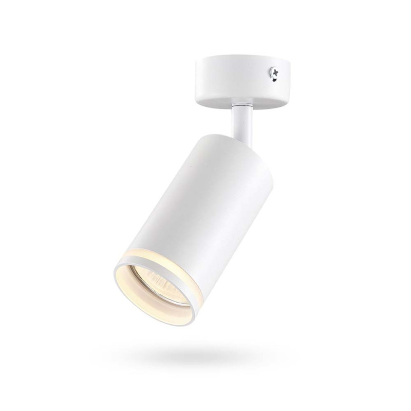 Светильник под лампу SPF05B GU10 накладной поворотный белый (VL-SPF05B-W)