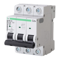 Автоматический выключатель Промфактор CITY 3P C 25A 6кА FB1CI3025