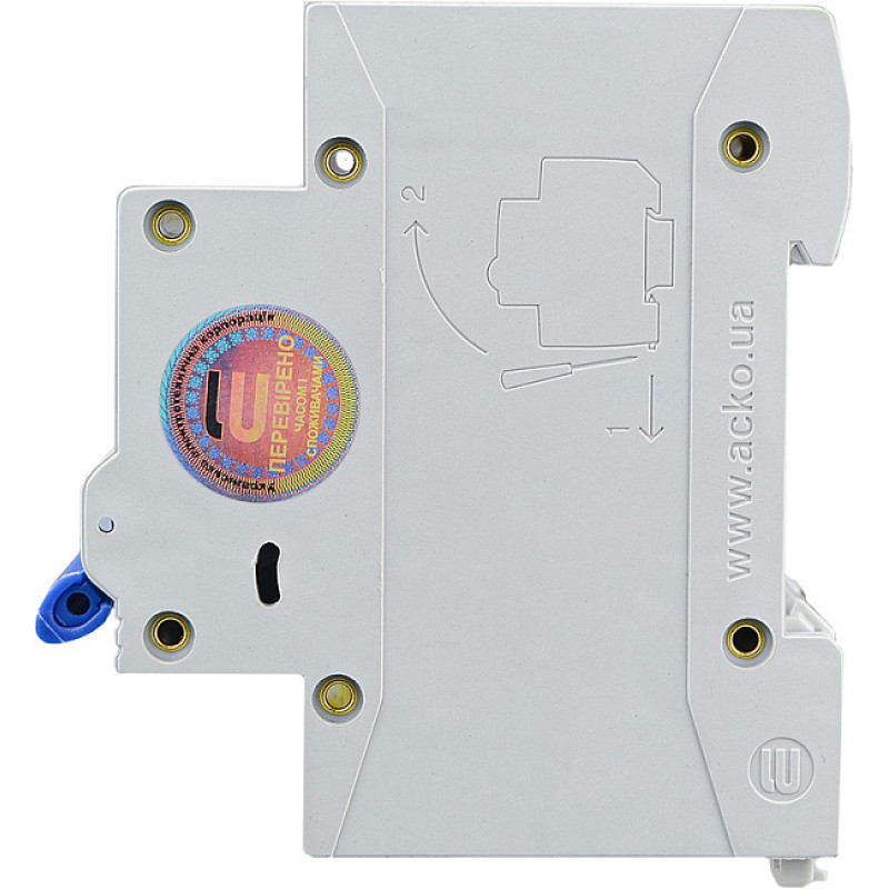 Автоматичний вимикач УКРЕМ ВА-2017/С 1р 10А АСКО A0010170002