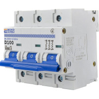 Автоматический выключатель АСКО ВА-2003 3P D 100А ( A0010030004 )