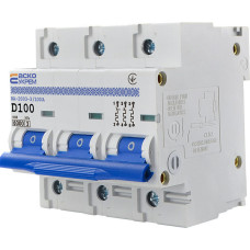 Автоматический выключатель АСКО ВА-2003 3P D 100А ( A0010030004 )