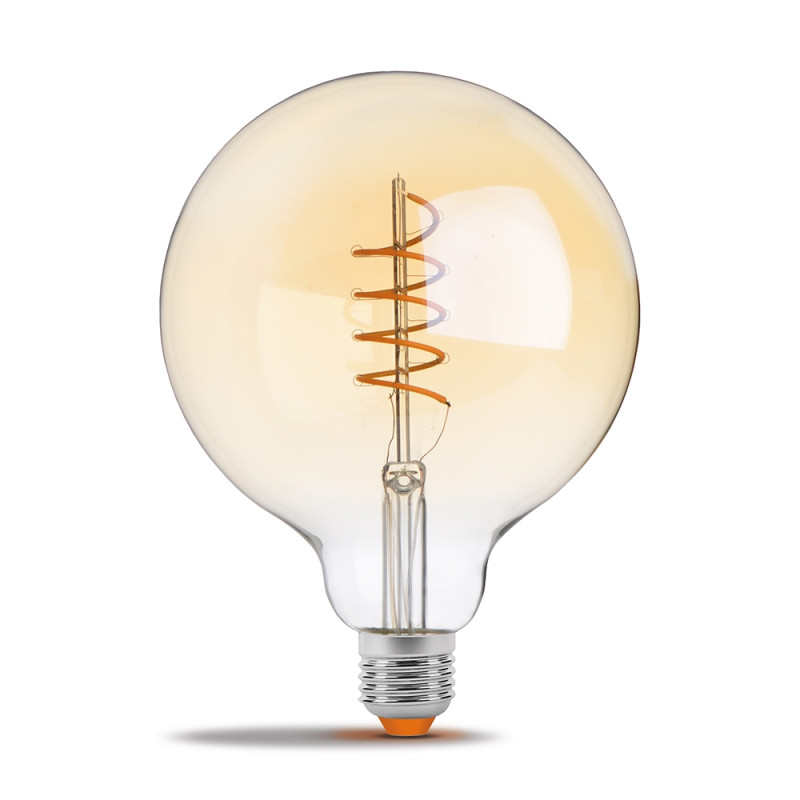 Лампа LED VIDEX Filament G125FASD 5W E27 2200K диммерная (VL-G125FASD-05272)