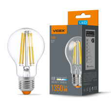 Лампа LED шар VIDEX Filament A60F 10W E27 4100K 220V (VL-A60F-10274)