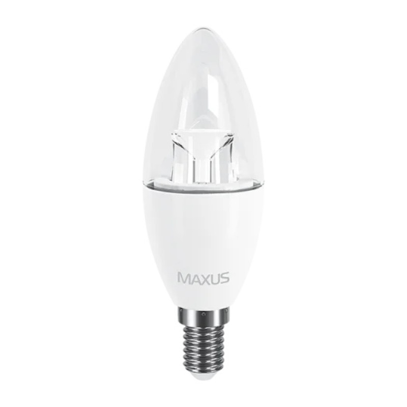 Светодиодная лампа C37 CL-C 6W 4100K 220V E14 (1-LED-532)