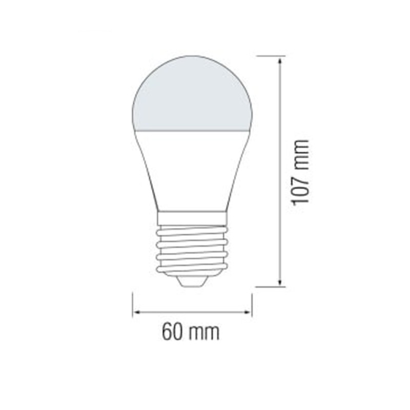Светодиодная лампа PREMIER-9 9W E27 4200К (001-006-0009-030)