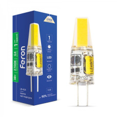 Светодиодная капсульная лампа LB-424 3W 12V COB G4 2700K FERON 25776