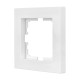 Рамка одинарная LEZARD Vesna белый 742-0200-146