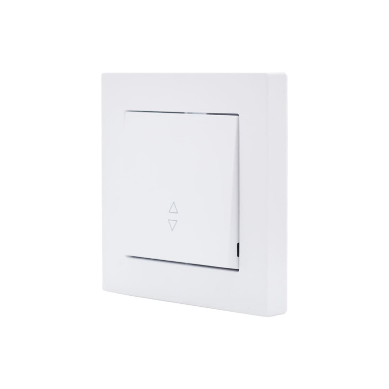 Выключатель одноклавишный проходной LEZARD Vesna белый 742-0288-105