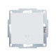 Выключатель одноклавишный промежуточный LEZARD Vesna белый 742-0288-107