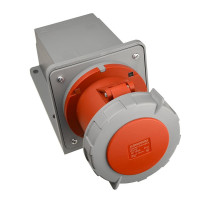 Розетка стаціонарна поліамід серії UСombi 4P (3Р+РЕ) 63A IP 67 АСКО (A0080010150)