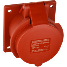 Розетка встроенная серии UCombi 5P 16A IP 44 АСКО A0080010162