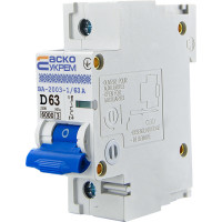 Автоматический выключатель ВА-2003 1р 63А АСКО (A0010030007)