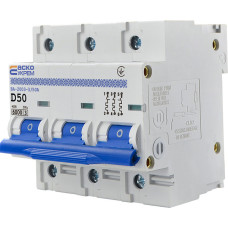Автоматический выключатель ВА-2003 3р 50А тип D АСКО (A0010030001)