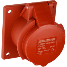 Розетка встроенная серии UCombi 4P 16A IP 44 АСКО A0080010160