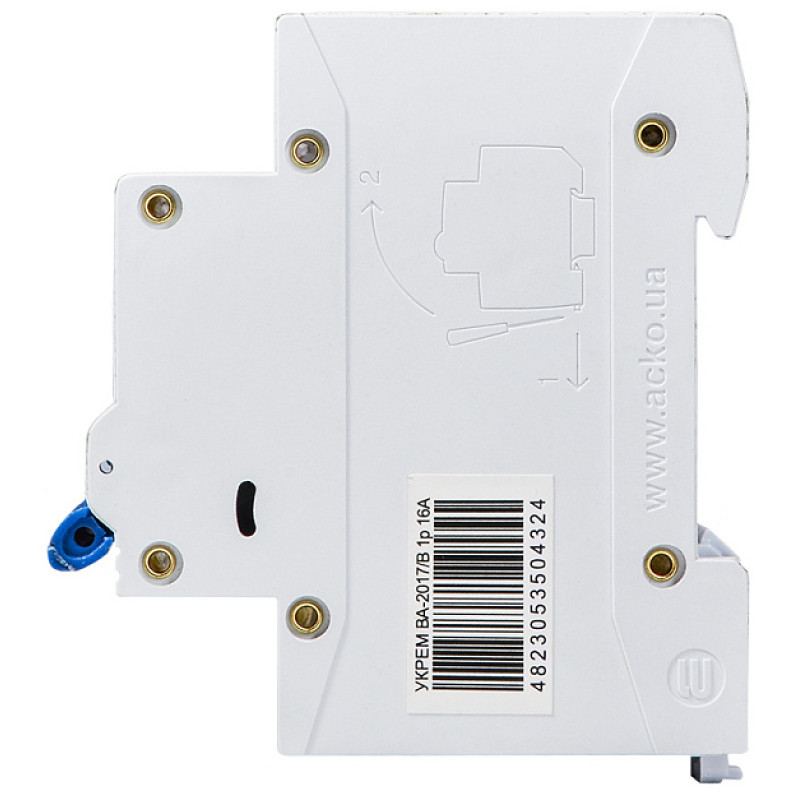 Автоматический выключатель УКРЕМ ВА-2017/B 1р 50А АСКО (A00101700560)