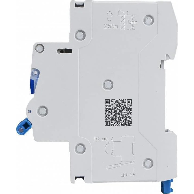 Модульний автоматичний вимикач UTrust 2р 63А B 6kА АСКО (A0010210028)