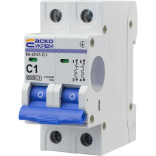 Автоматический выключатель УКРЕМ ВА-2017/С 2р 1А АСКО (A0010170033)
