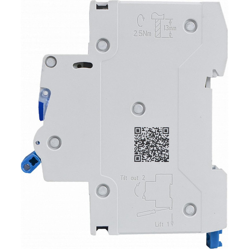 Модульний автоматичний вимикач UTrust 2р 20А С 6kА АСКО (A0010210066)