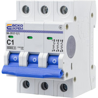 Автоматический выключатель УКРЕМ ВА-2017/С 3р 1А АСКО (A0010170038)