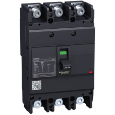 Автоматический выключатель EZC250N 125 3P EASYPACT Schneider Electric EZC250N3125