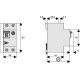 Дифференциальный автоматический выключатель PFL6-20/1N/C/003 Eaton (286468)