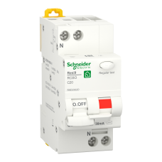 Диф. выключатель нагрузки 1Р+N 20А 30mА Resi9 R9D25620 Schneider Electric R9D25620