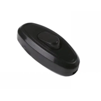 Выключатель Violux навесной 6А 250В черный для бра ( 940810 )