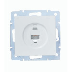 Розетка компьютерная LEZARD Vesna белая 742-0288-139