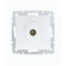 Розетка телевизионная проходная LEZARD Vesna белый 742-0288-129