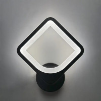 Светодиодный светильник-бра LED управляемый TETRA S 22 Вт 220х250х50 мм Черный Esllse