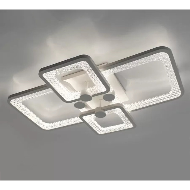 Світлодіодна LED люстра TIRE 60W 4S-APP-580-420-95-WHITE/CLEAR-220-IP20 Esllse