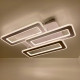 Светодиодная LED люстра TRIPLEX DOUBLE 110W 3L-APP-650x370x140-WHITE/WHITE-220-IP20 Esllse