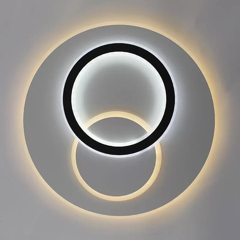 Світлодіодна LED люстра UNIVERSE 80W R-ON/OFF-450x51-WHITE/BLACK-220-IP20 Esllse