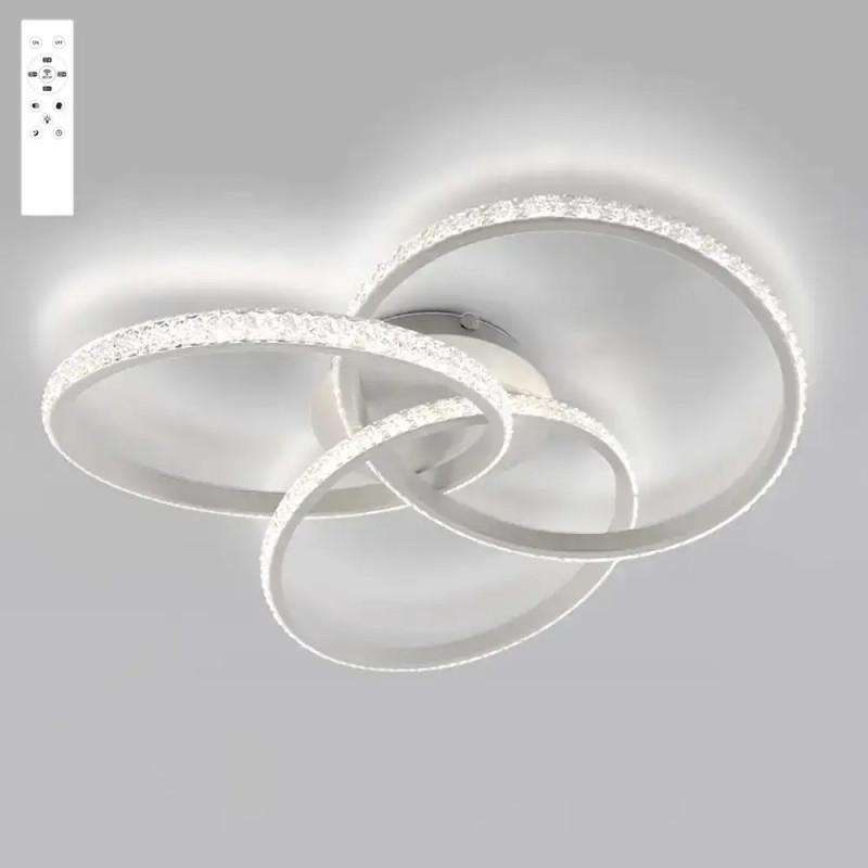 Світлодіодна LED люстра VITA 80W 3R-APP-500x130-WHITE/CLEAR-220-IP20 Esllse