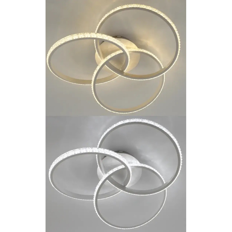 Світлодіодна LED люстра VITA 80W 3R-APP-500x130-WHITE/CLEAR-220-IP20 Esllse