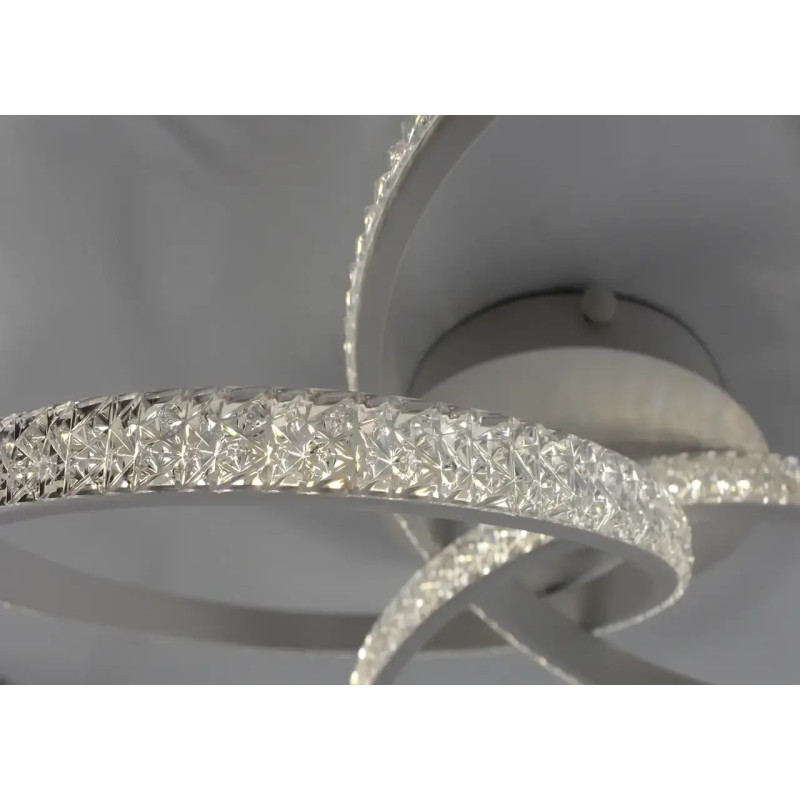 Світлодіодна LED люстра VITA 80W 3R-APP-500x130-WHITE/CLEAR-220-IP20 Esllse