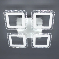 Світлодіодна LED люстра ROOM ICE RGB 70W 4S-APP-385x385x75-WHITE-220-IP20 Esllse