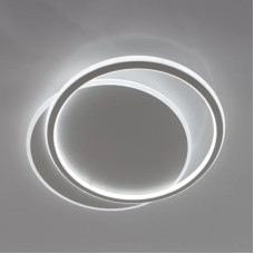 Світлодіодна LED люстра STANDART 80W 2R-ON/OFF-485х410х50-WHITE/WHITE-220-IP20 Esllse