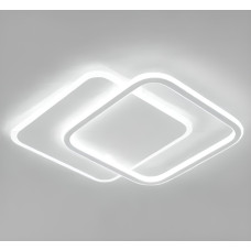 Светодиодная LED люстра STANDART 80W 2S-ON/OFF-475х475х50-WHITE/WHITE-220-IP20 Esllse