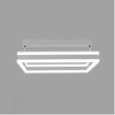 Світлодіодна LED люстра STELLA-100W-S-APP-500x500x1200-GREY/WHITE-220-IP20 Esllse