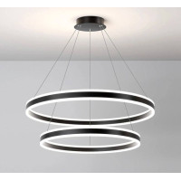 Светодиодная LED люстра STELLA 160W 2R-APP-600x1200-BLACK-220-IP20 Esllse