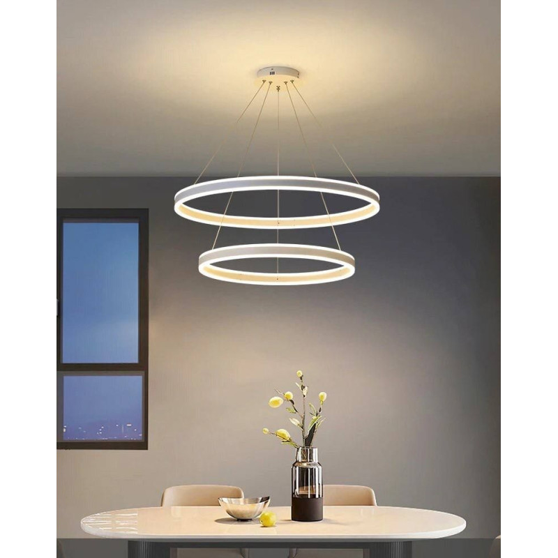 Світлодіодна LED люстра STELLA 160W 2R-APP-600x1200-WHITE-220-IP20 Esllse