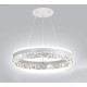 Светодиодная LED люстра STELLA ICE 80W R-APP-500x1200-WHITE/CLEAR-220-IP20 Esllse