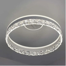 Світлодіодна LED люстра STELLA С ICE 90W 2R-APP-500x215-WHITE/WHITE-220-IP20 Esllse