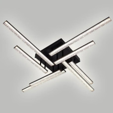 Світлодіодна LED люстра LINE-76W-8L-SMART-955x955x125-BLACK-220-IP20 Esllse