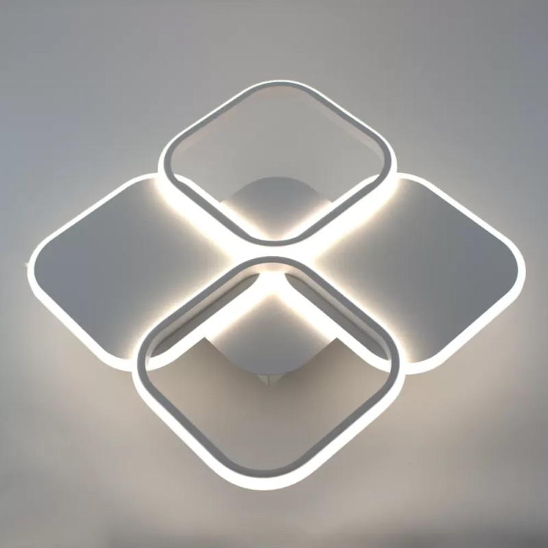 Світлодіодна LED люстра OSAKA-65W-4S-APP-435x435x65-WHITE-220-IP20 Esllse