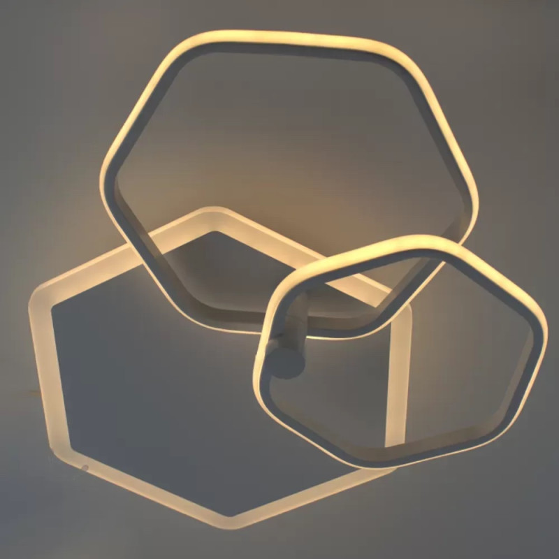 Світлодіодна LED люстра OSAKA-70W-3H-APP-430x260x128-WHITE-220-IP20 Esllse