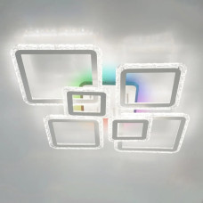 Светодиодная LED люстра OVAL ICE RGB 120W 7S-SMART-960x750x110-WHITE-220-IP20 Esllse