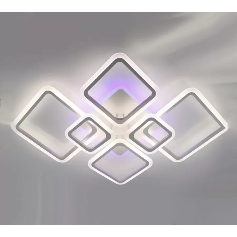 Светодиодная LED люстра OVAL RGB 180W 7S-APP-960-750-110-WHITE/WHITE-220-IP20 Esllse