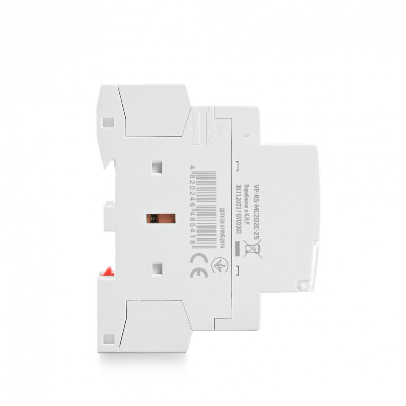 Модульный контактор 4п 25А 2НВ 2НЗ VIDEX RESIST (VF-RS-MC2O2C-25)